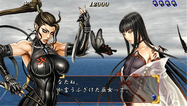 街機游戲讓人畏懼的魔鬼筋肉女，主角的小身板太單薄了