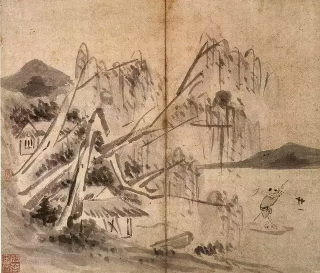 这位和尚的画,简到了极致,影响后世几百年