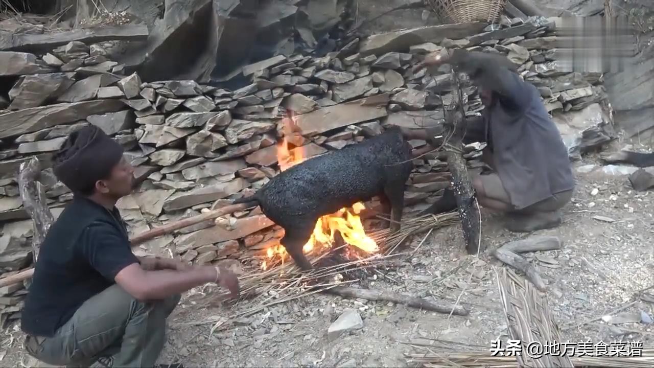 中国小伙送尼泊尔山区贫困户一头猪，解决了他们一年的肉食问题