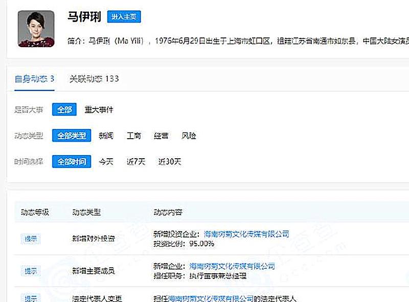 文章牵手神秘女子疑曝光恋情，马伊琍砸七百万开公司做女强人