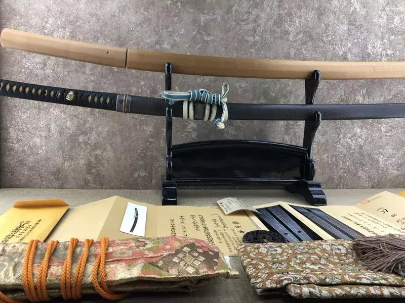 日本著名刀匠和泉守兼定 黑木涯鉴赏 Mdeditor