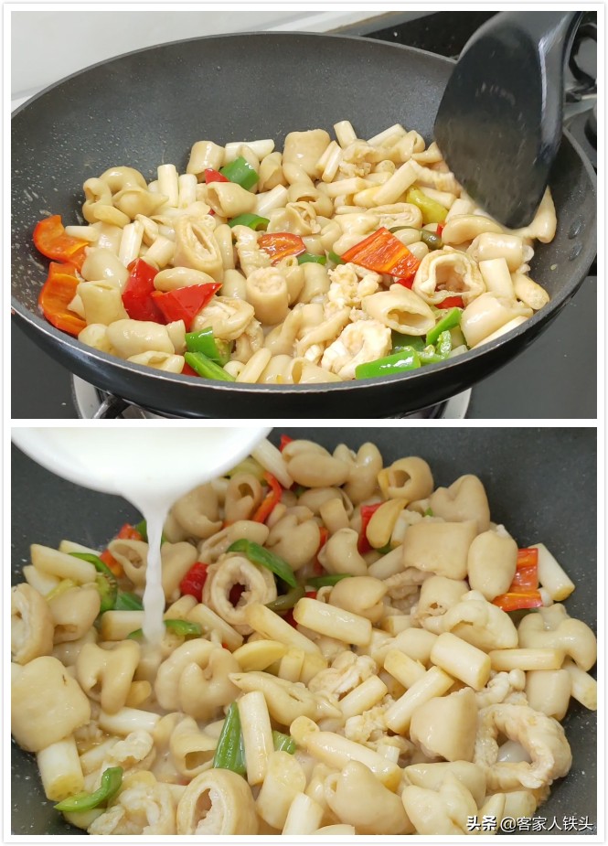 廣東人做肥腸確實好吃，掌握好3步，爽口不韌，孩子也越吃越愛吃