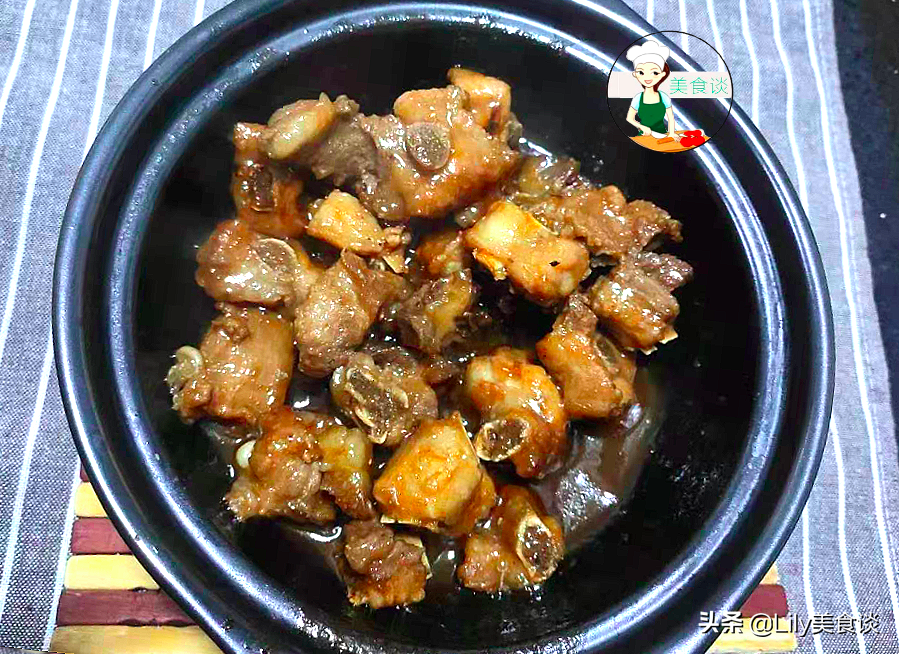 排骨此做法，不加一滴水，出鍋鮮美到流口水，做一盤，兒子吃撐了