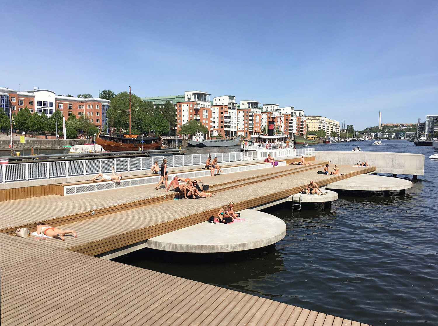 码头景观设计 | fredriksdalskajen