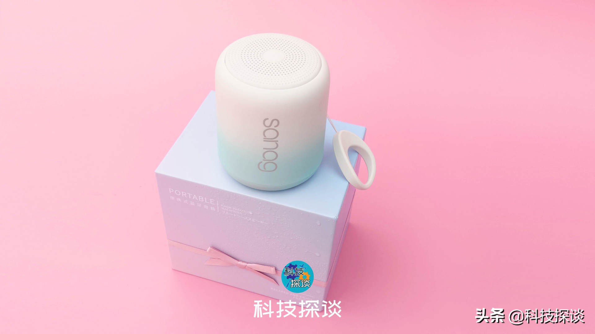 设计灵感来自莫奈睡莲，带少女心的sanag低音炮，x6s测评