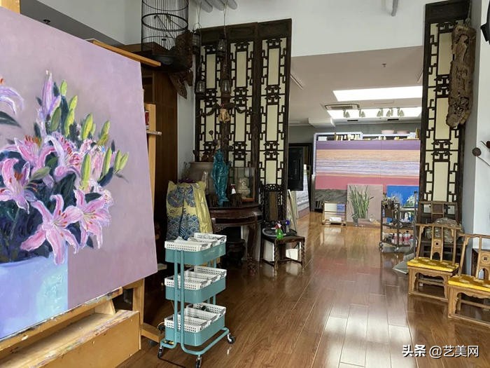 绽放——著名画家王力克笔下的生命之花