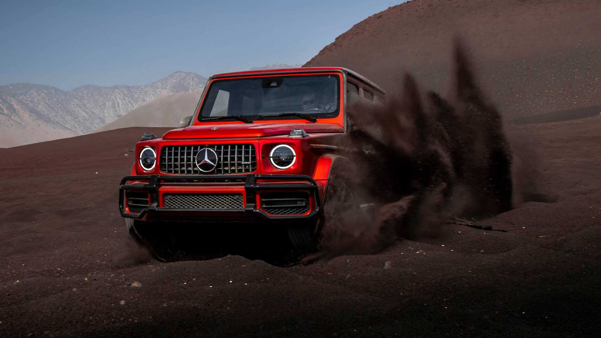 全新奔驰amgg63实拍现车多少钱20款