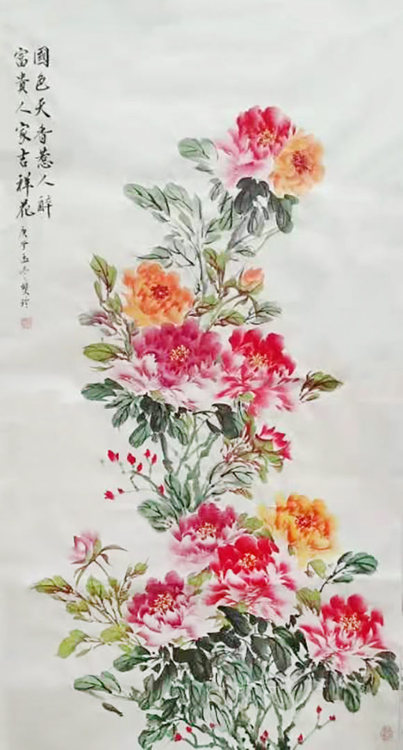 画家吕双玲——不拘一格 雅俗共赏