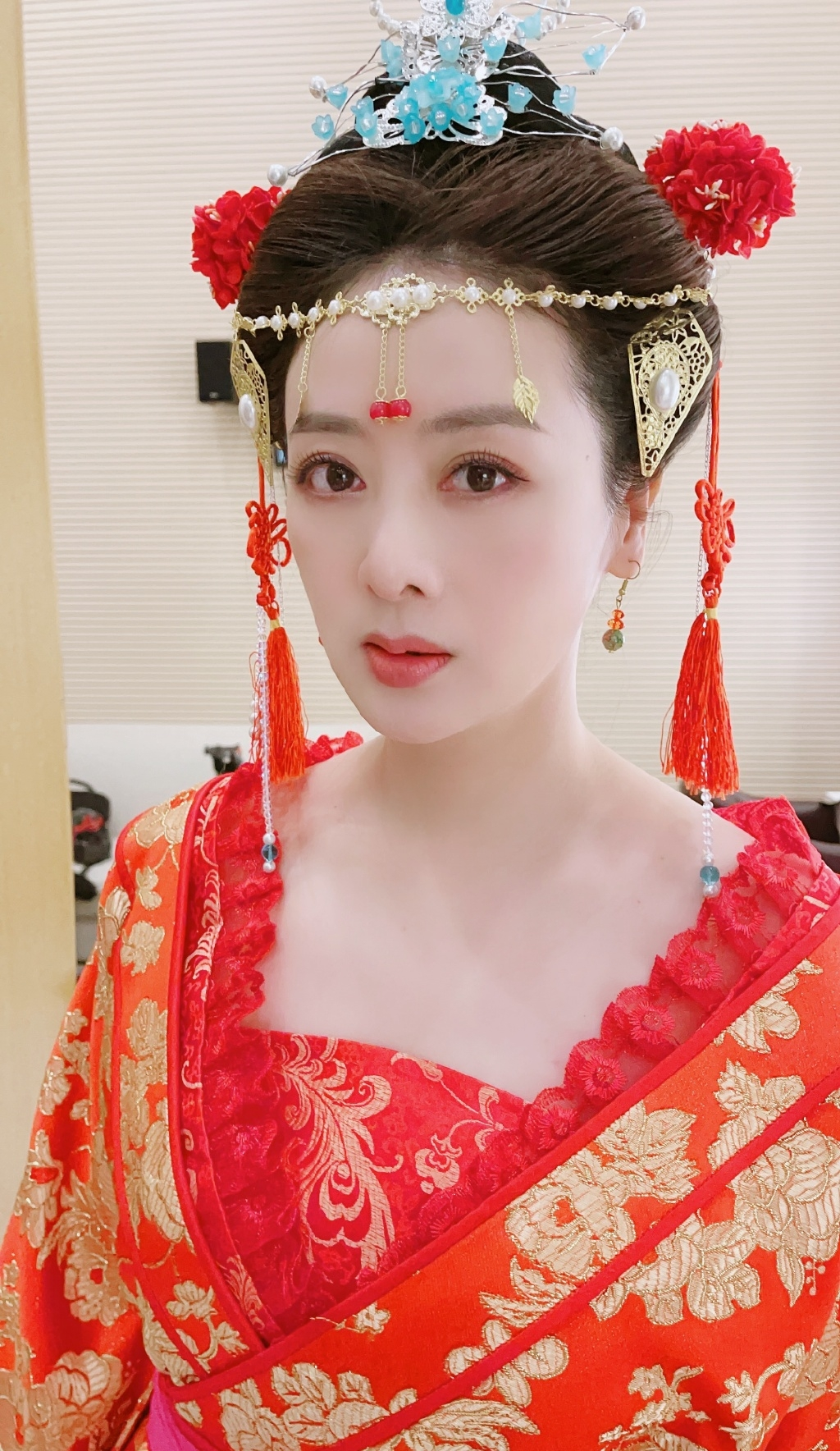 40 years old of Li Lin play the part of Du Bing wild goose again, 20 years Yan Zhiji did not change originally, ancient costume beauty just is true aspic age