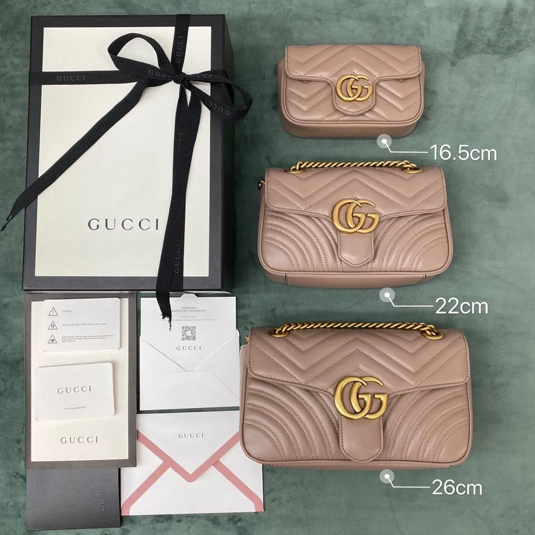 gg marmont sizes