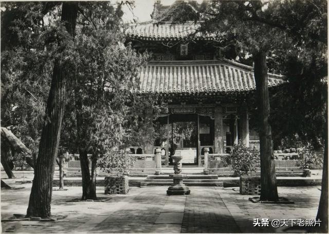 1925年的山东曲阜孔庙老照片 破坏之前最完整的影像