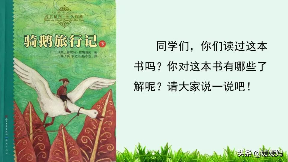 六年级下册语文第6课《骑鹅旅行记(节选)》图文详解及同步练习