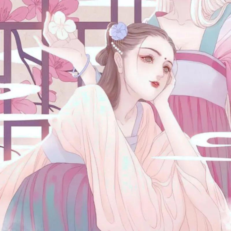 古风闺蜜头像一左一右 何来人间一惊鸿只是世间一俗人图片