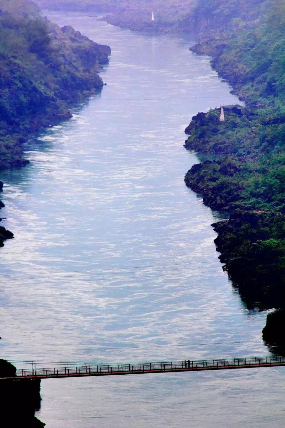 马山红水河｜一幅天然山水画