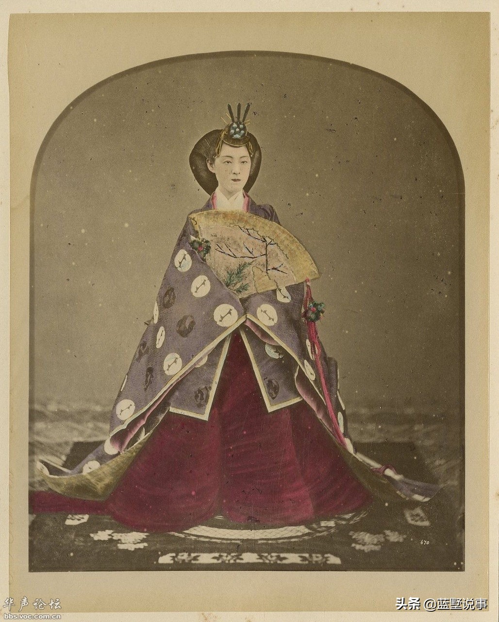 三十張老照片 日本明治年間的景色人物 昭憲皇太后被稱為天狗娘 藍墅説事 Mdeditor