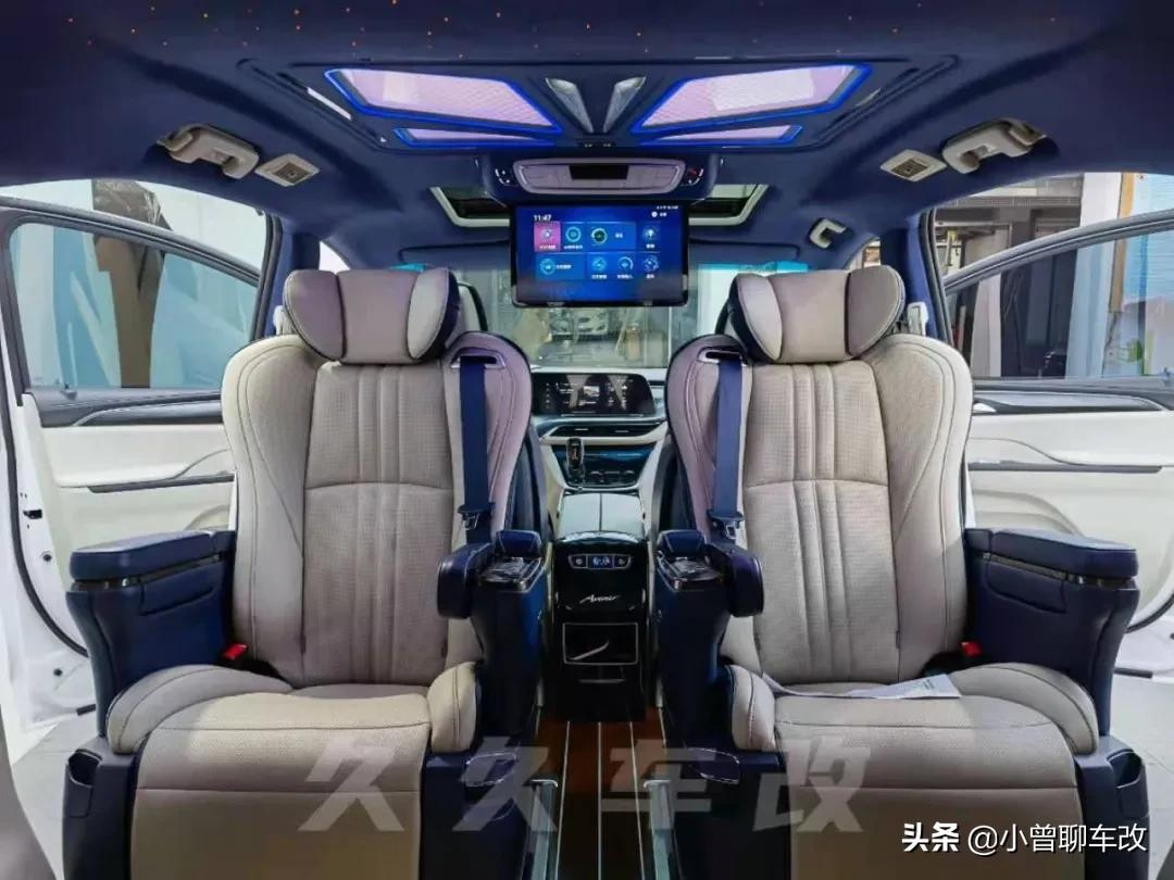 别克GL8帝王蓝改装案例,依旧是经典