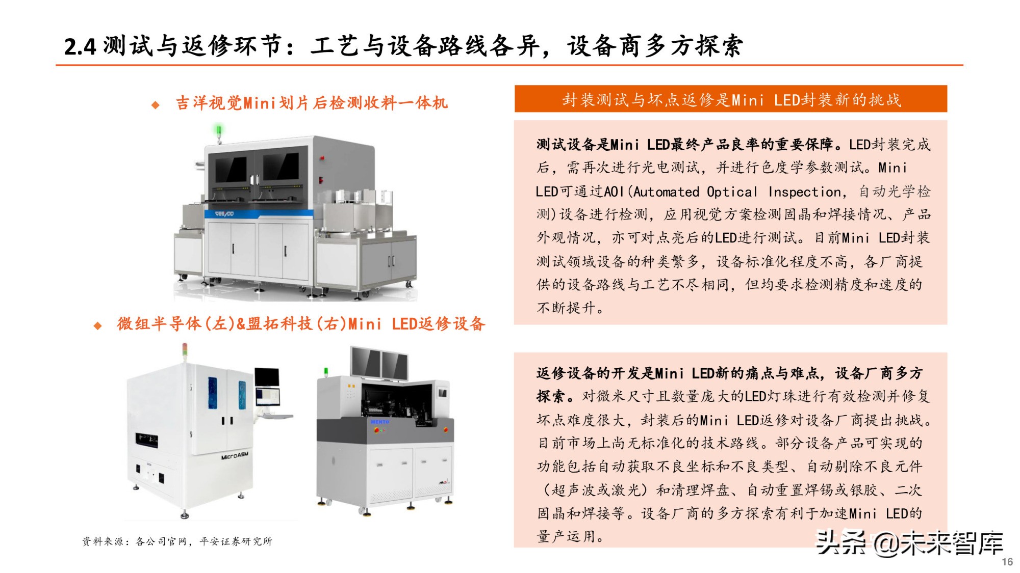 Mini LED专题研究报告：产业爆发在即，设备先行机遇何在？