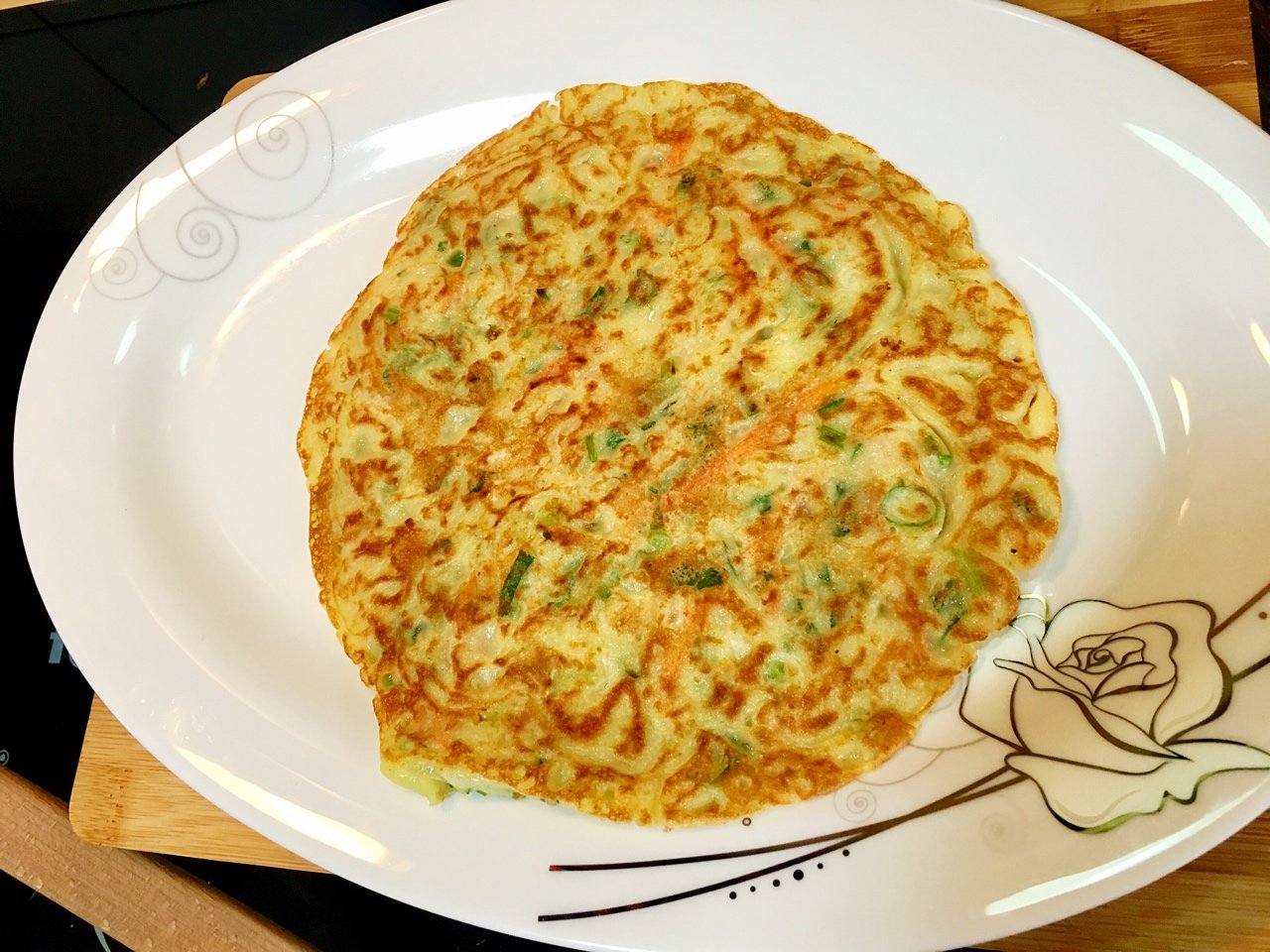 懒人版早餐饼的做法，不揉面不醒面，10分钟出锅，营养均衡更好吃