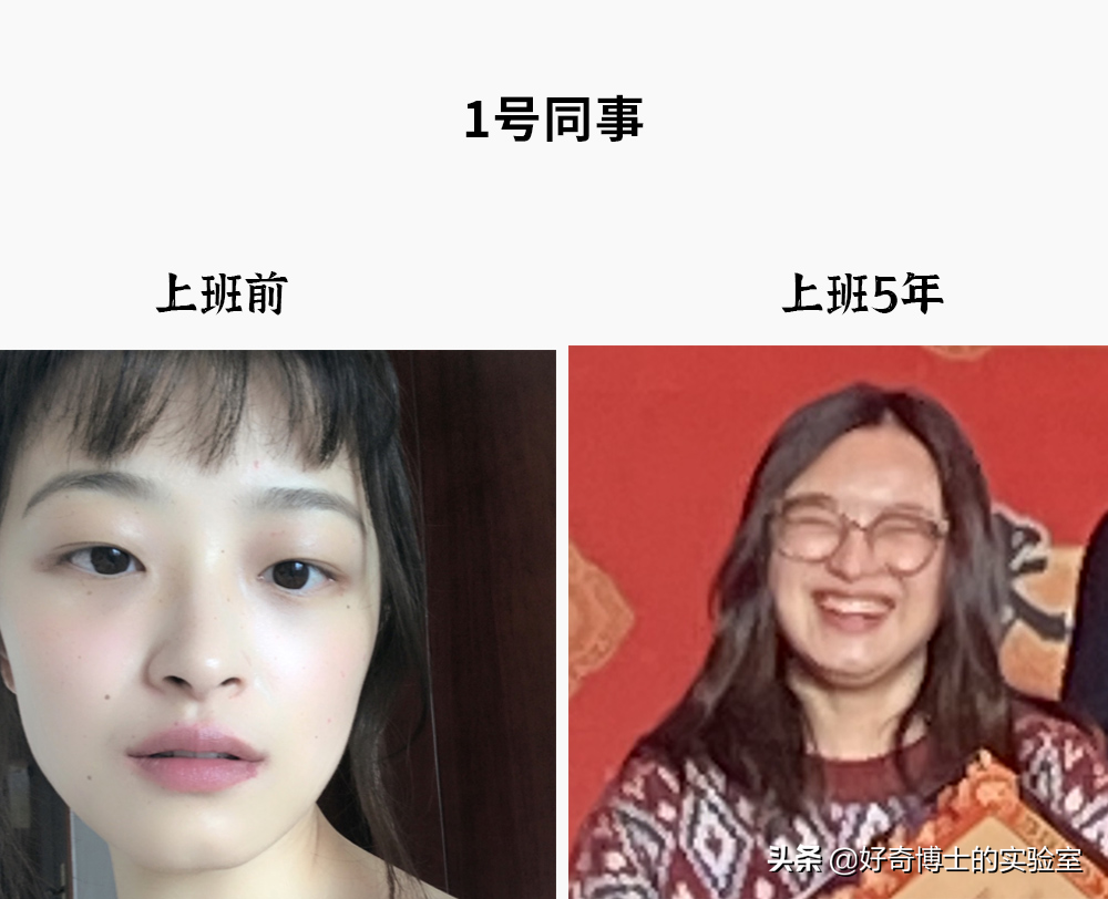淦！原来上班真的会让人变丑