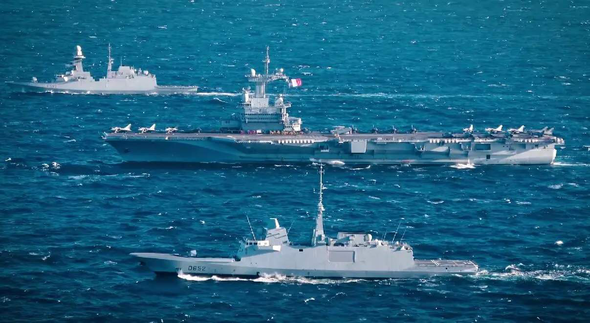 法國海軍將參加美日聯合奪島行動，日媒歡呼：奪取釣魚島又添強援