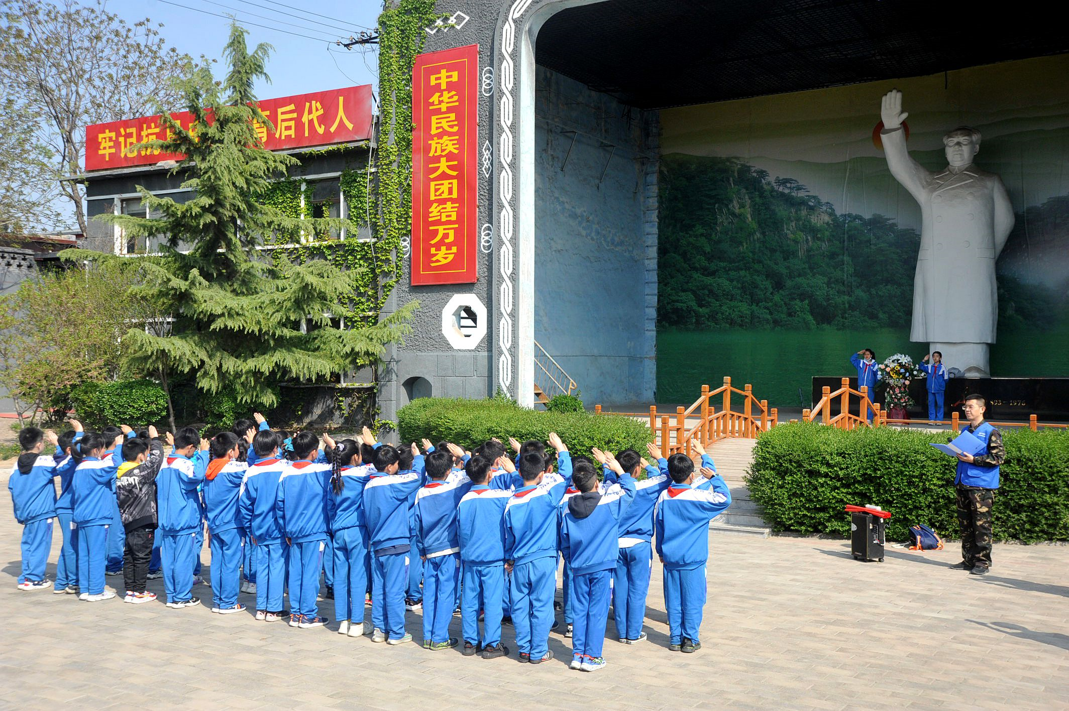 重溫紅色記憶 銘記革命歷史——本報聯合復興區人民小學開展研學教育實踐活動