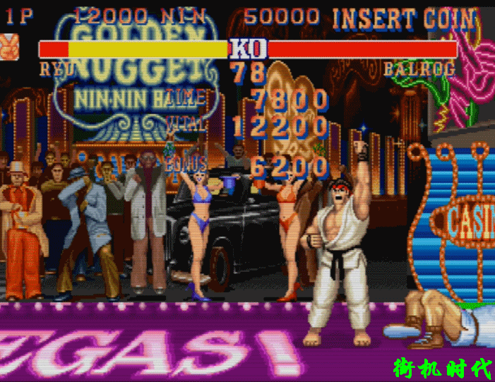 街機《街頭霸王》背景中隱藏的秘密，多年后才知道臥佛是機器人