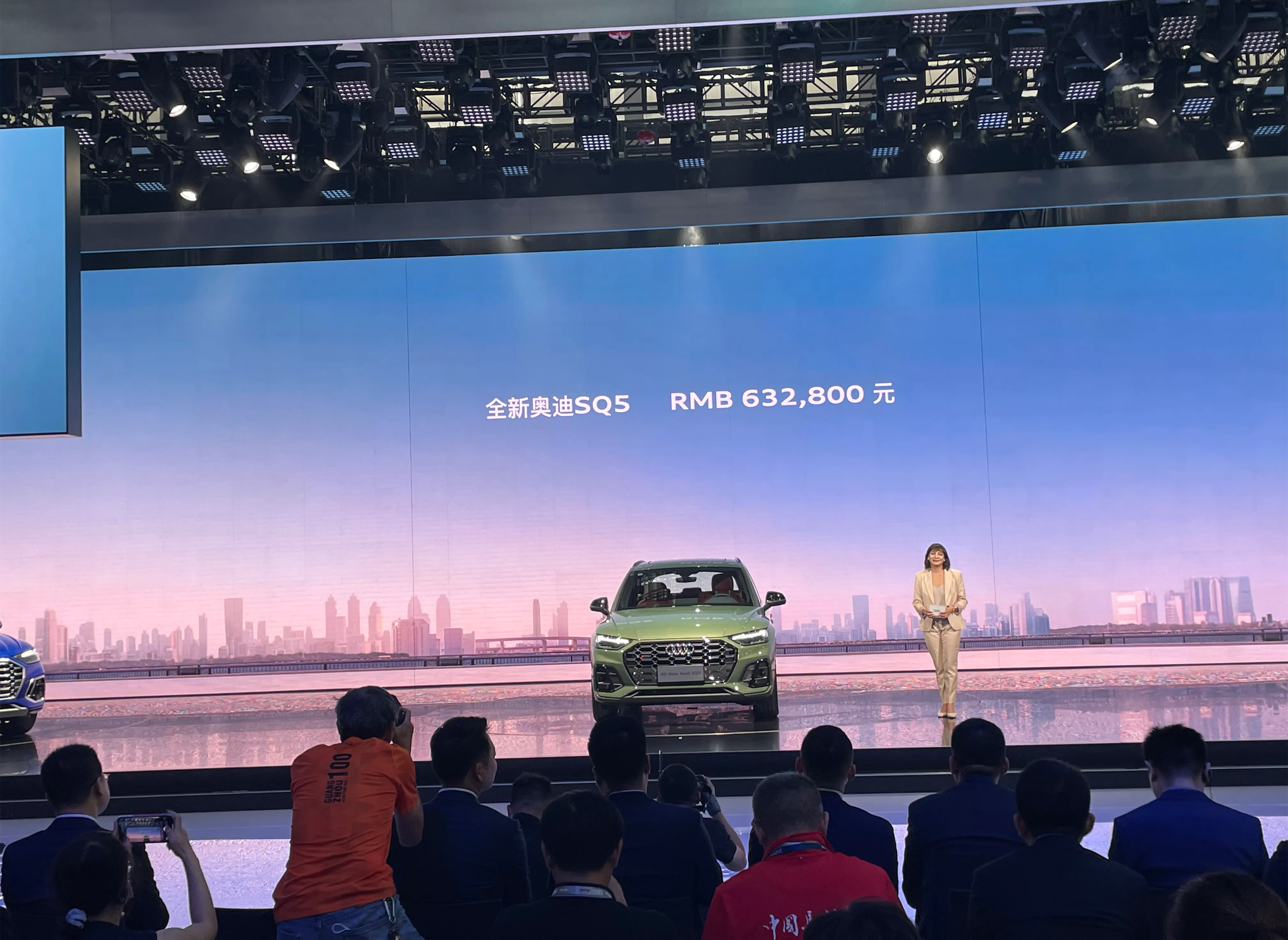 正宗quattro全时四驱+3.0T动力,新款奥迪SQ5上市,售63.28万元