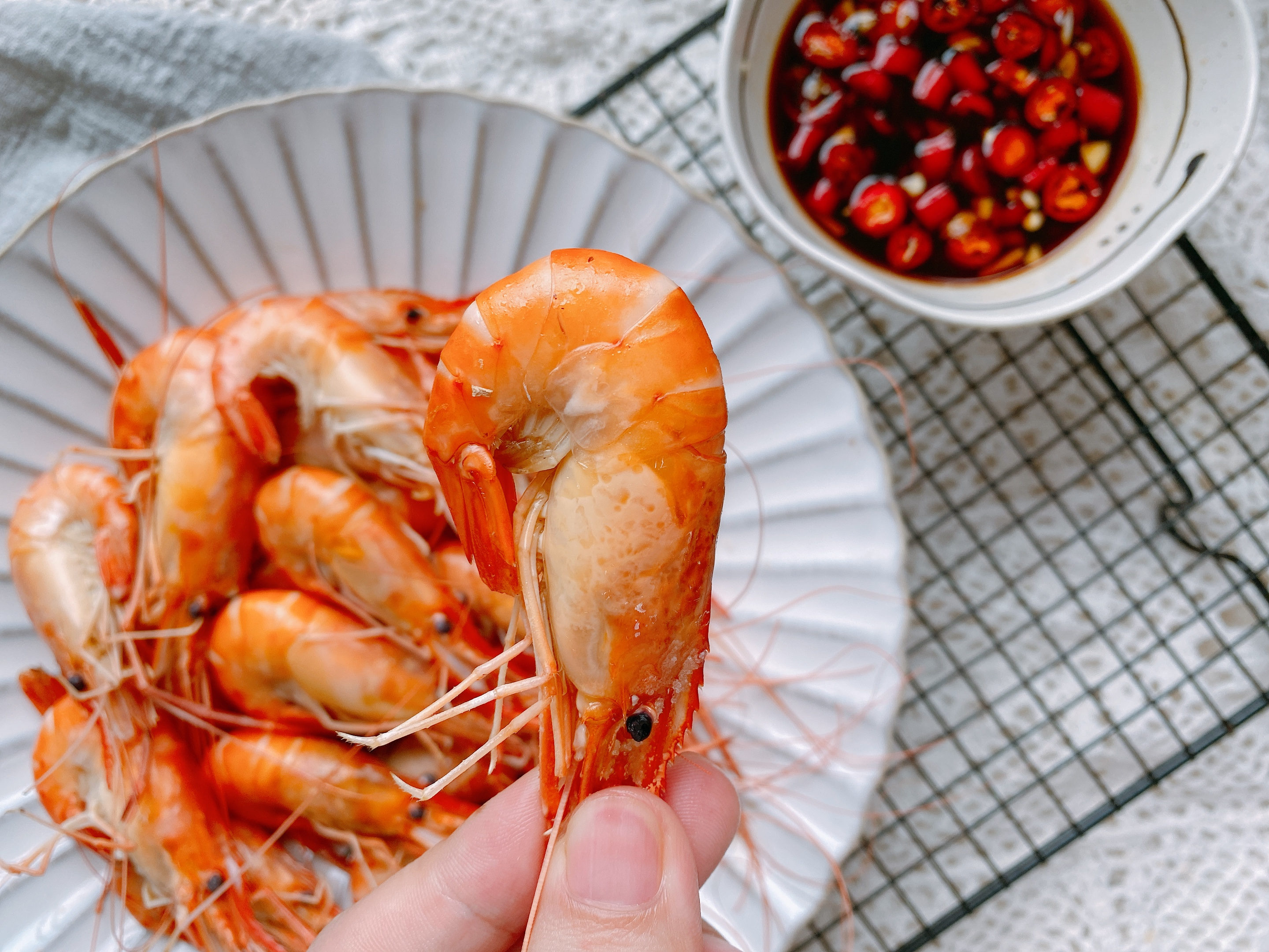 虾的正确吃法，不加一滴水，肉质鲜嫩，不腥不柴，3分钟就上桌