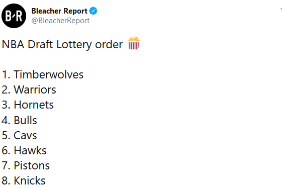 太慘！尼克僅抽中8號簽衝上熱搜，Nick Young發文：這球隊是對NBA的老婆做了什麼？-黑特籃球-NBA新聞影音圖片分享社區