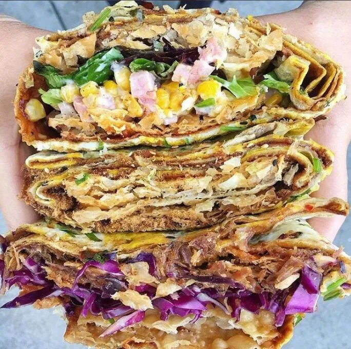 Cake always becomes failure, can try likewise delicate thin pancake made of millet flour! 