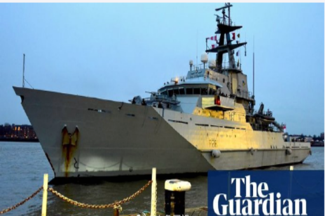 大批欧洲货轮面临拦截，英国海军警告直接开火