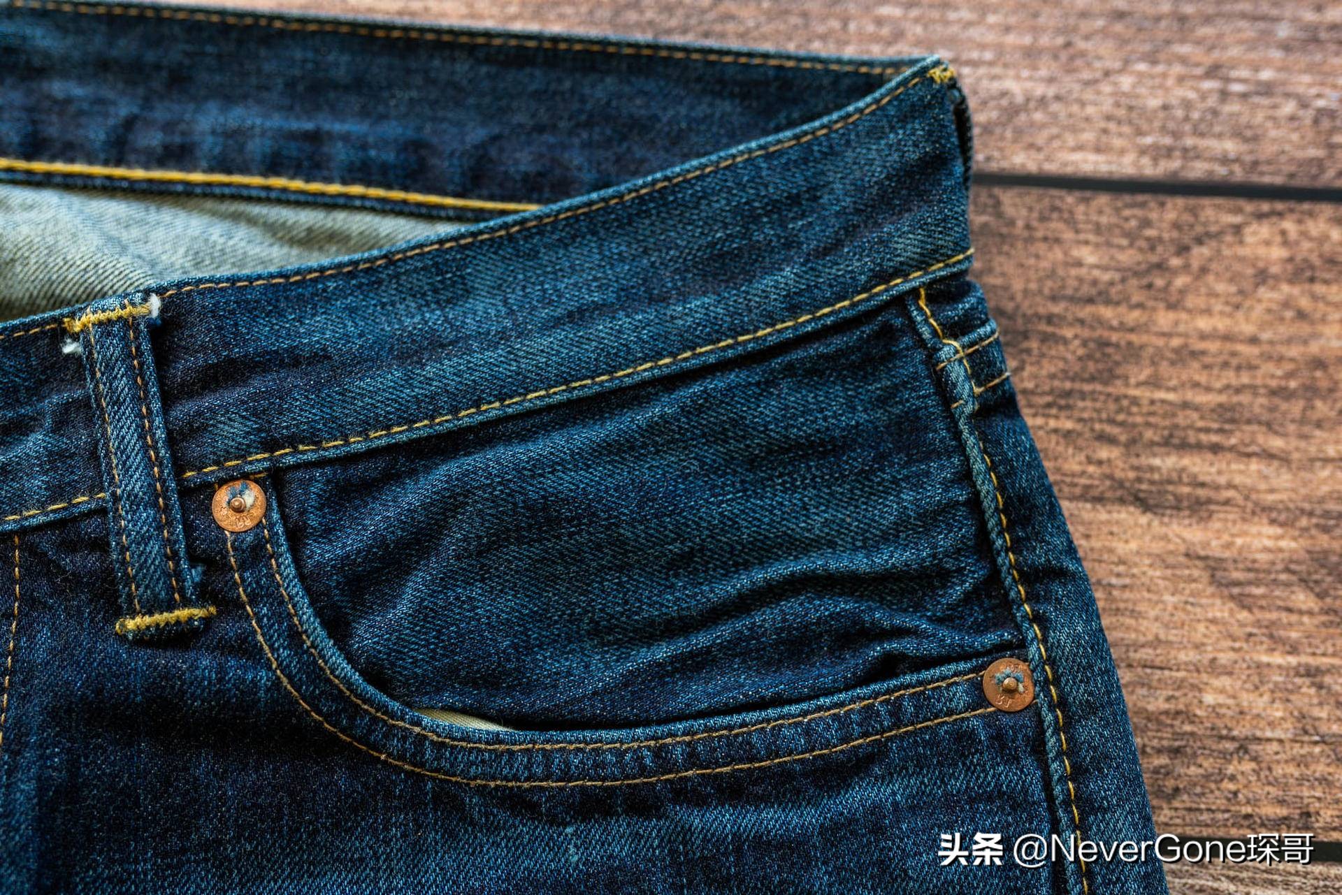 绕不开的袋花情节——一条RRL水洗赤耳牛仔裤