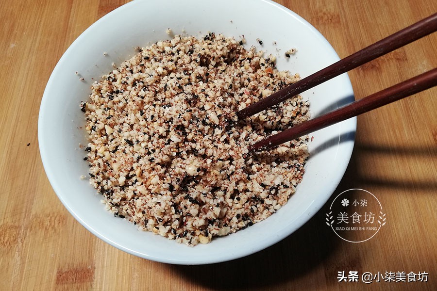 圖片[10]-一碗面粉 2把花生米 教你做花生酥燒餅 外酥里軟 5分鐘就出鍋-起舞食譜網