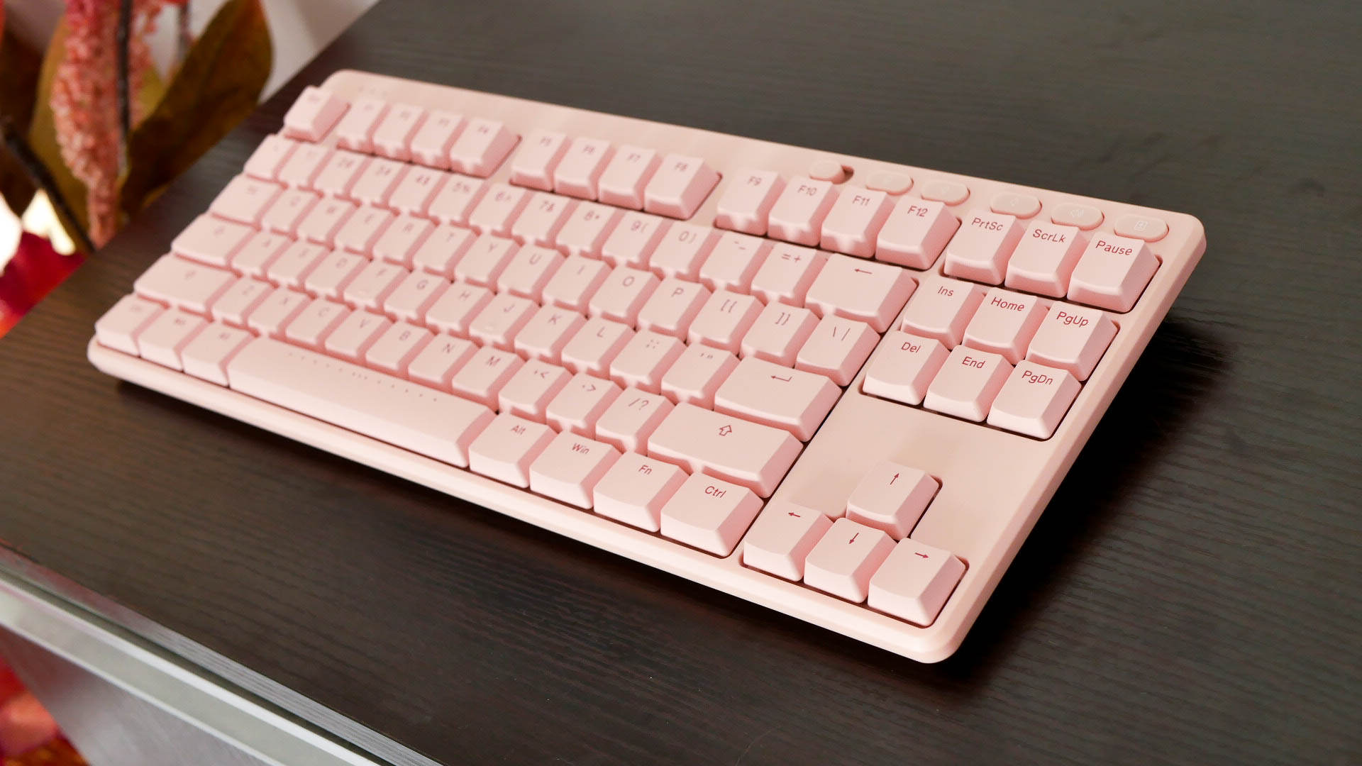 猛男都爱的粉红色ikbcs200双模无线机械键盘开箱体验