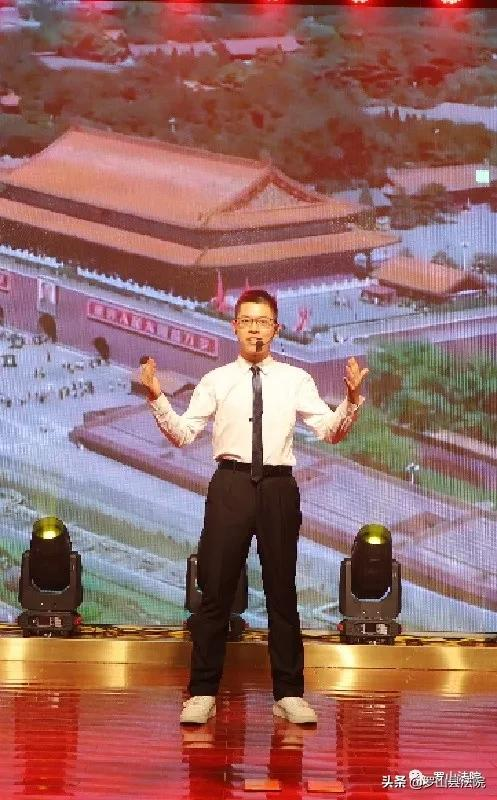 向党送祝福,感恩新时代——罗山法院举行庆祝中国共产党成立100周年文艺演出