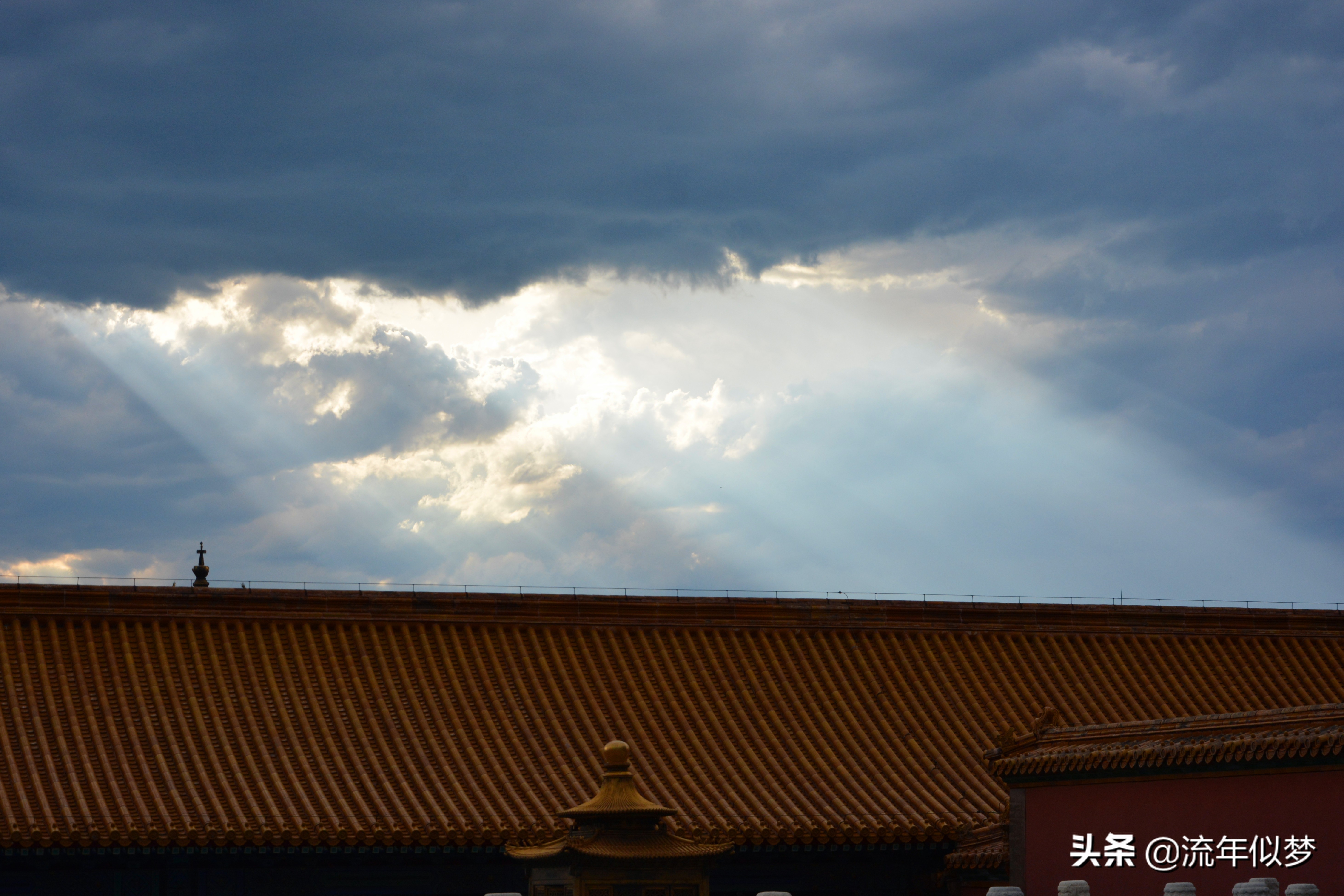 天空|故宫雨后现天空之镜 故宫变“天宫”仿佛人间仙境