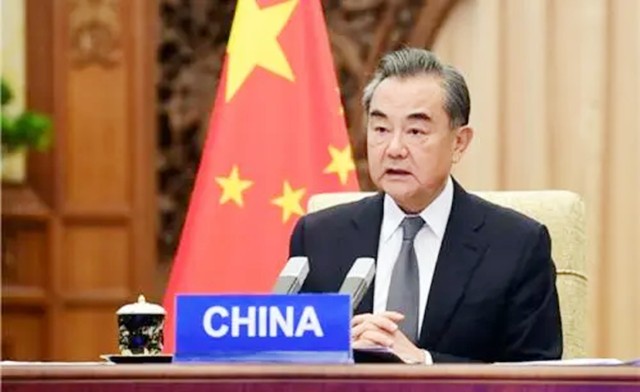 “你们死了这条心！”王毅当场要求二次发言，厉斥美日等个别国家
