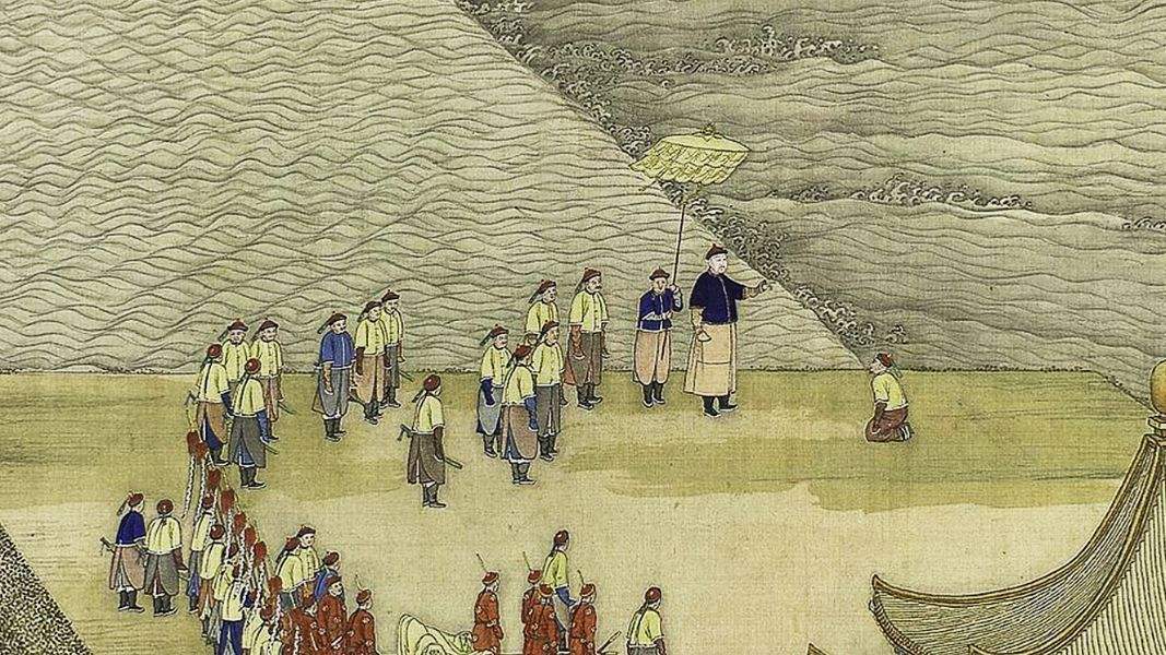 乾隆74岁时五代同堂，历经祖父到元孙七代人，差