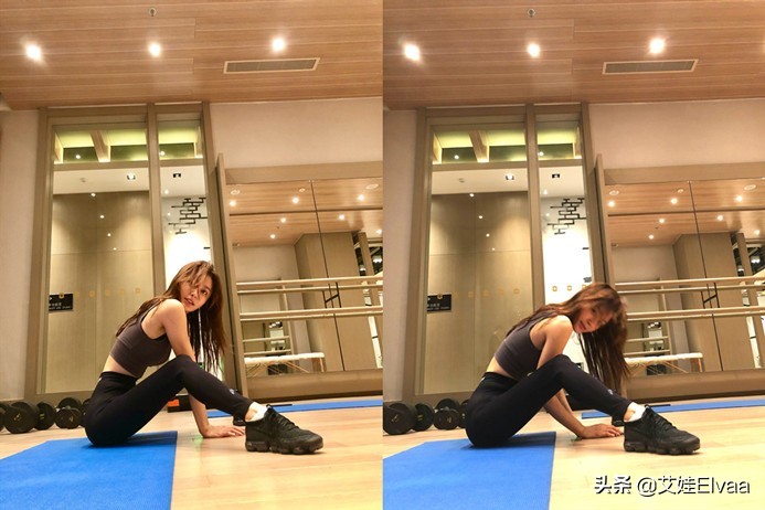 秦岚真自律，42岁穿背心健美裤无赘肉，老戏骨玩压背少女身材抢镜