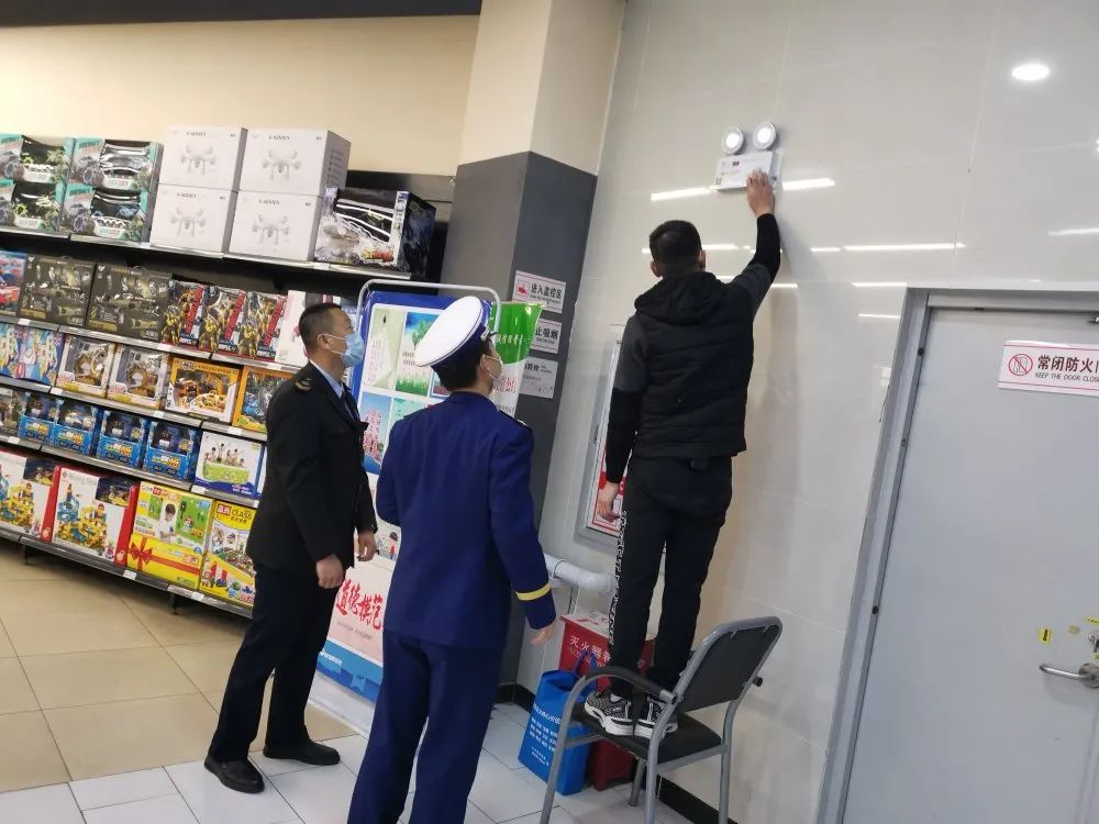 消防产品打假 廊坊消防在行动