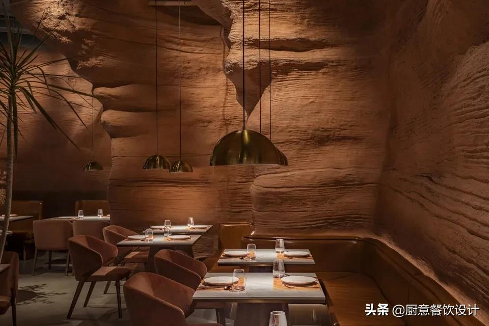 餐廳設計 | 深圳300㎡的遇見“峽谷”餐廳