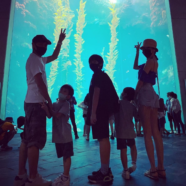 陳若儀曬全家福慶36歲生日，被老公兒子圍繞幸福得像小女生