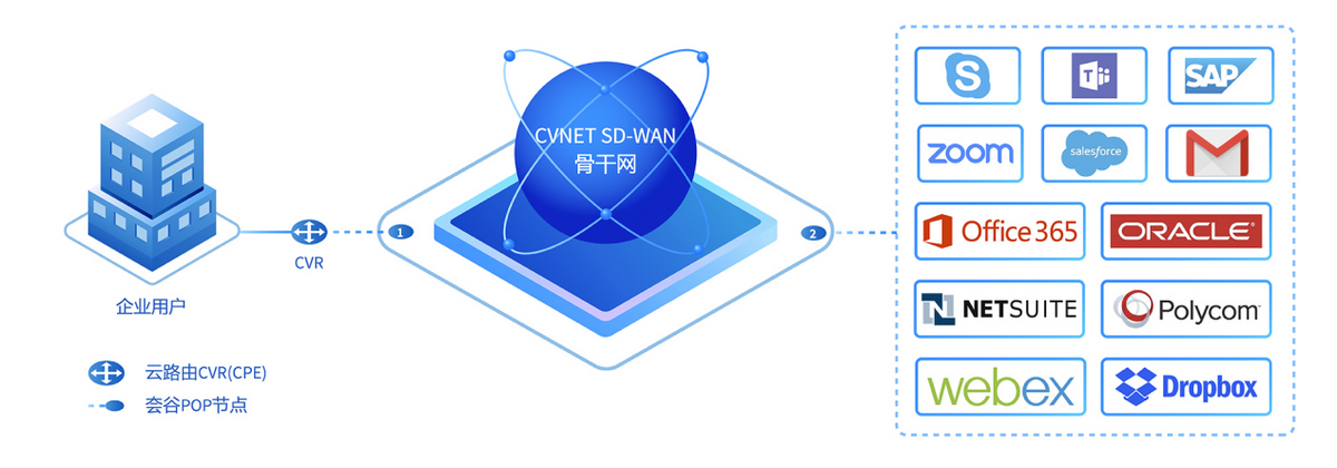 SaaS应用加速，助力企业应对业务挑战，高效运转