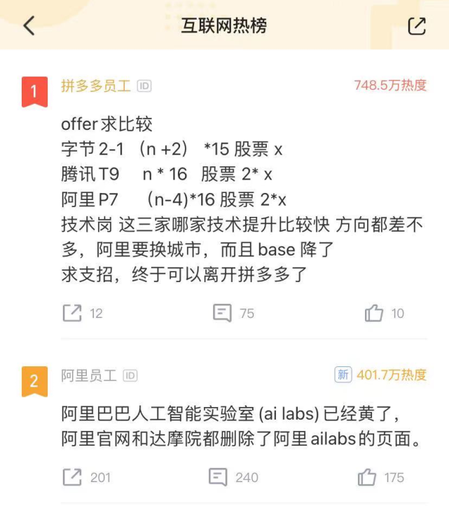 阿里巴巴：AI Labs关闭传闻不实，已并入云智能