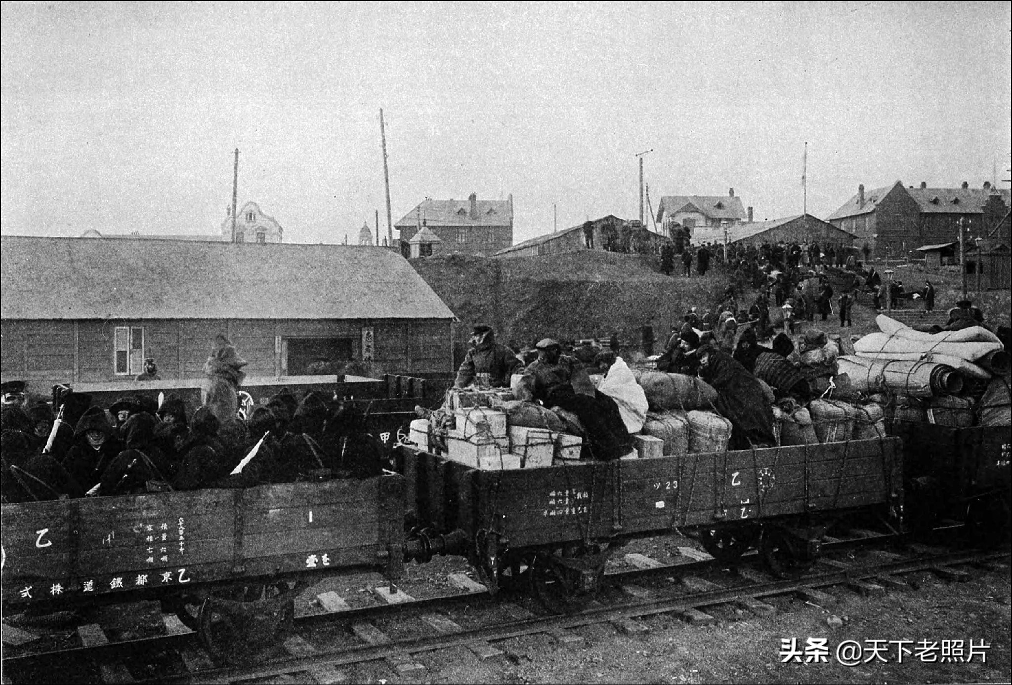 1904年辽宁大连旧影 116年前的胜利桥自然博物馆