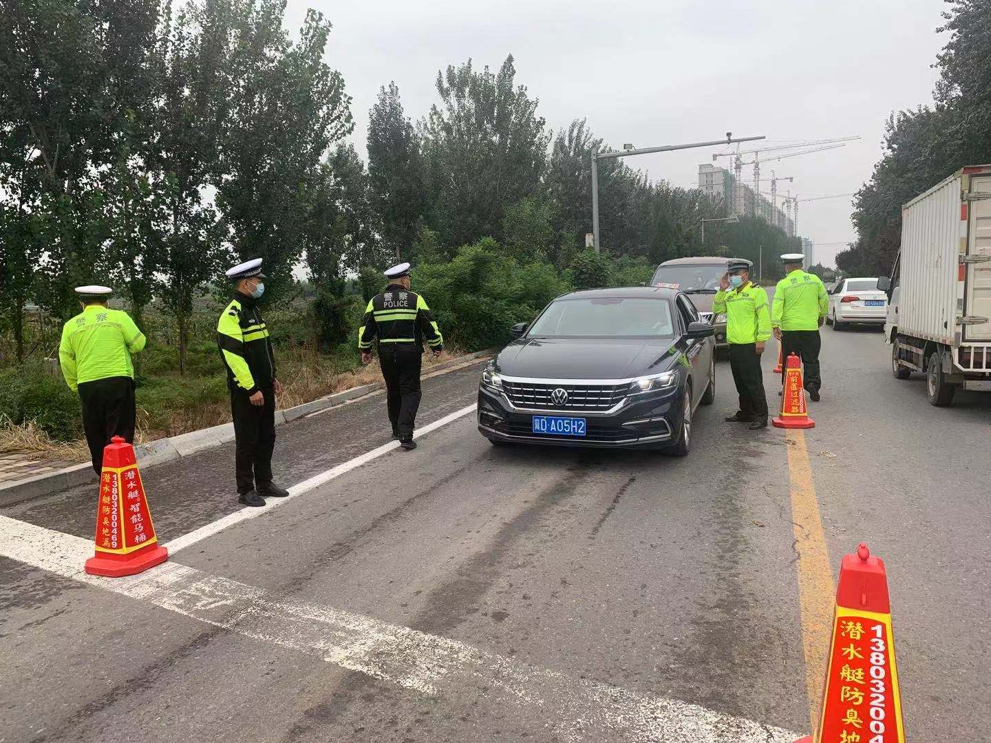 邯郸交巡警肥乡大队扎实推进农村公路“双违”专项治理