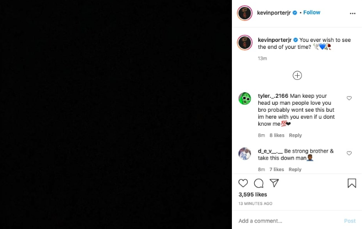 20歲新秀發布輕生言論？兩大社群個人賬號註銷，騎士隊第一時間找他談心！-黑特籃球-NBA新聞影音圖片分享社區