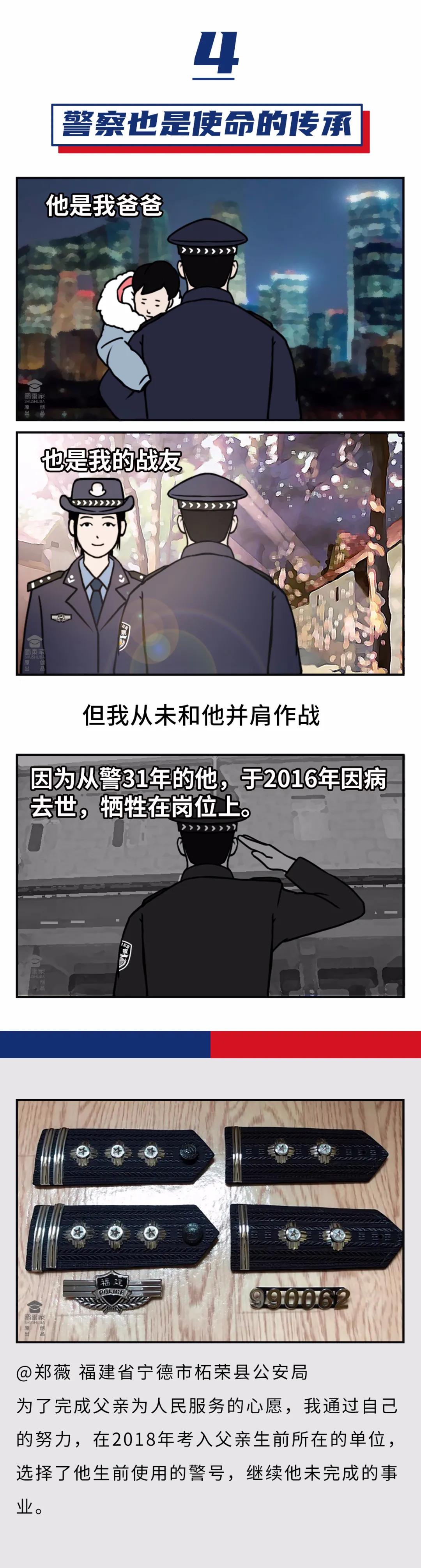 110警察节 谨以此漫画 致敬人民警察 社会 蛋蛋赞