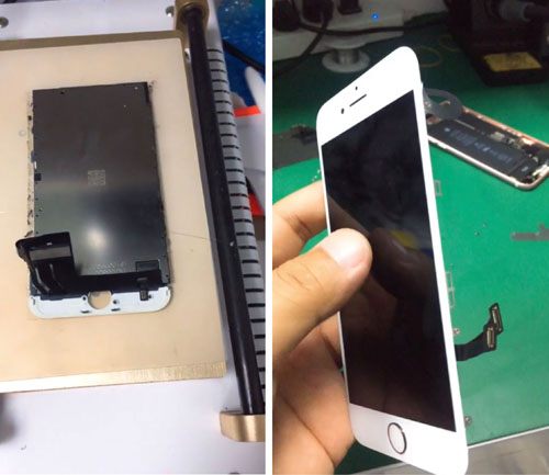 iphone6换屏多少钱，显示屏摔坏了