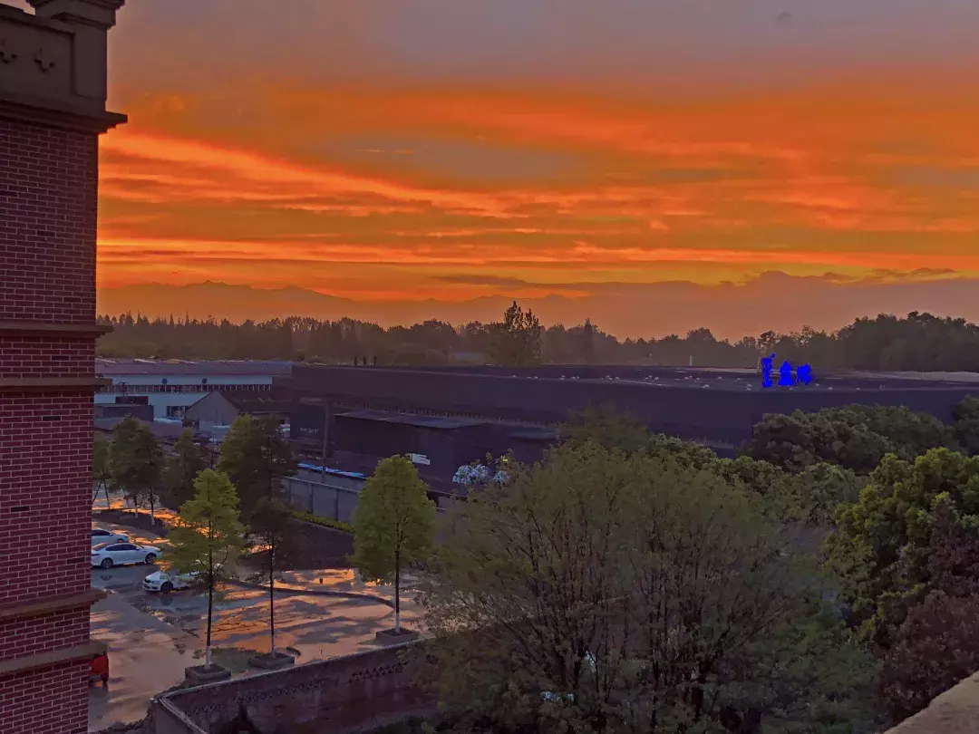 There is fine day not merely after the rain of school of duty of hope ｜ hope, the rosy clouds that still has string of hold up popular feeling is all over the sky...